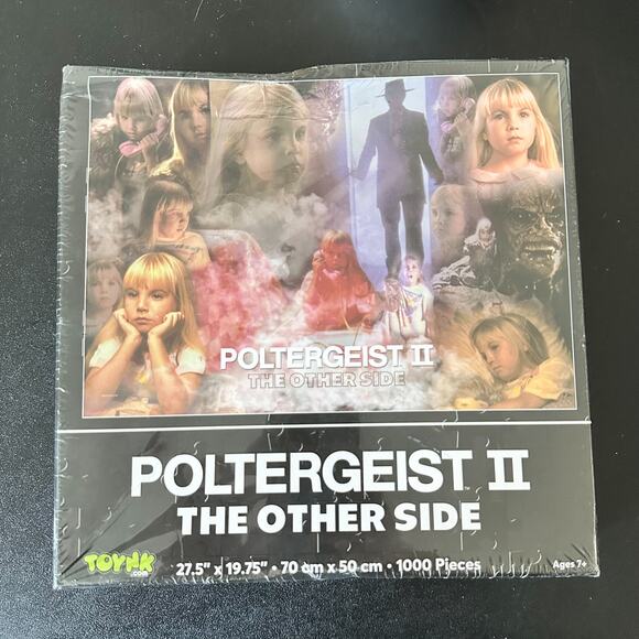 Poltergeist 2 Jigsaw Puzzle New in Box 1000 pieces Halloween Horror - Picture 1 of 4